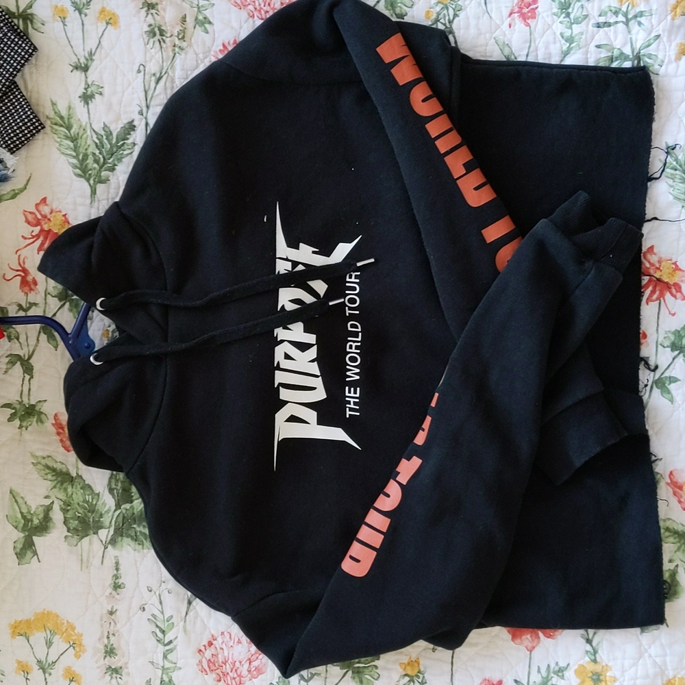 Justin Bieber purpose world tour cropped sweater
